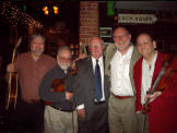 L->R Bob, Art, Bertie, Flute and Fiddle